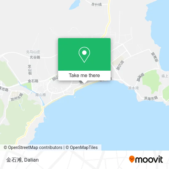 金石滩 map