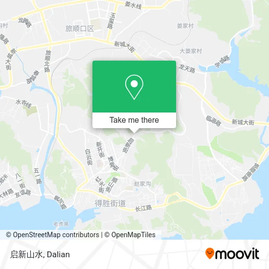 启新山水 map