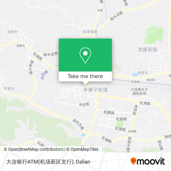 大连银行ATM(机场新区支行) map