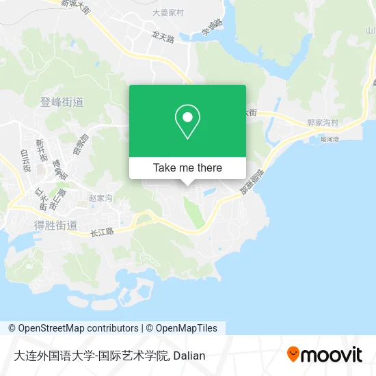大连外国语大学-国际艺术学院 map