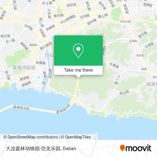 大连森林动物园-恐龙乐园 map