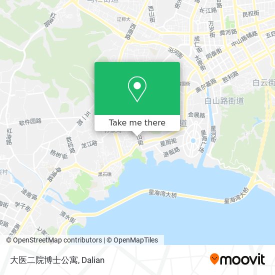 大医二院博士公寓 map