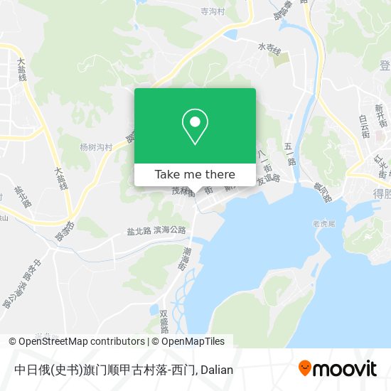 中日俄(史书)旗门顺甲古村落-西门 map
