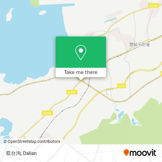双台沟 map