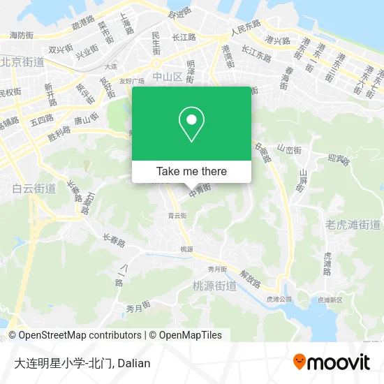 大连明星小学-北门 map