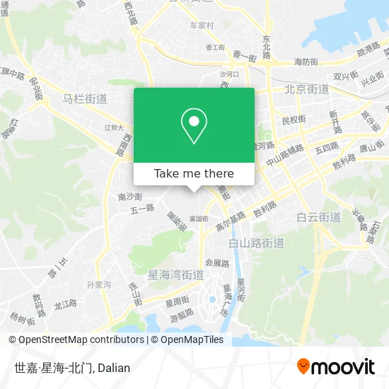 世嘉·星海-北门 map