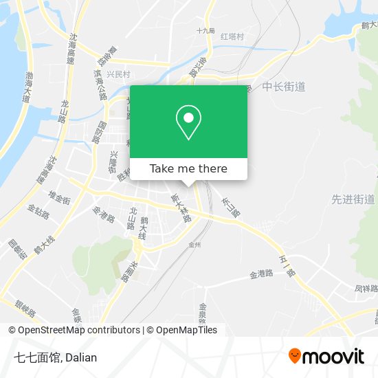 七七面馆 map