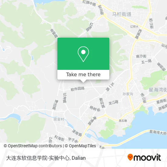 大连东软信息学院-实验中心 map