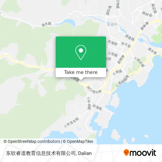 东软睿道教育信息技术有限公司 map