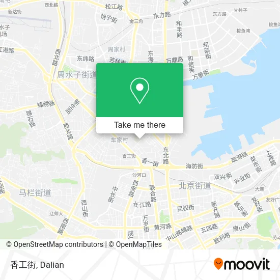 香工街 map