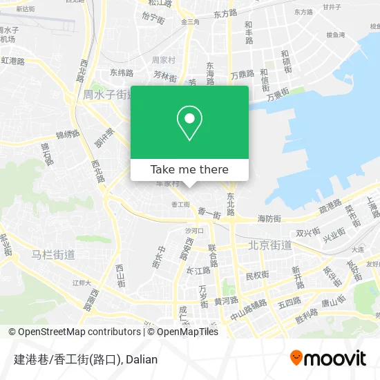 建港巷/香工街(路口) map