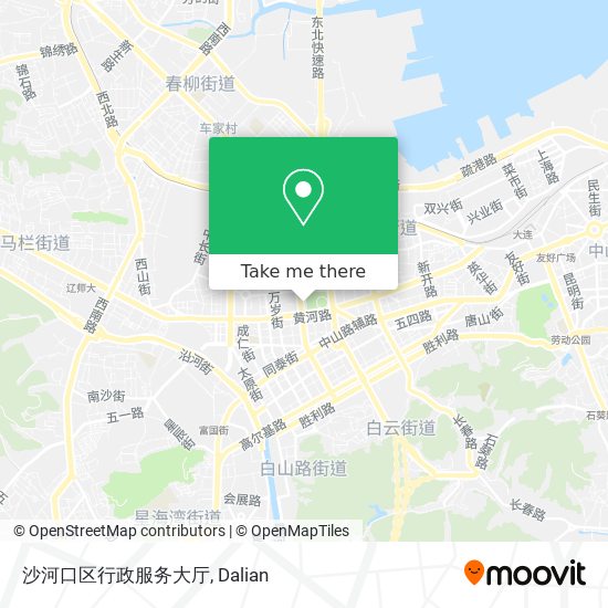 沙河口区行政服务大厅 map