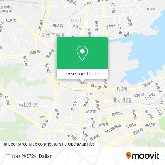 三寰香沙奶站 map