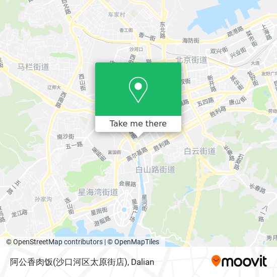 阿公香肉饭(沙口河区太原街店) map