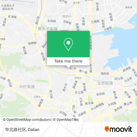 华北路社区 map