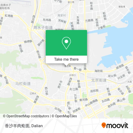 香沙羊肉烩面 map