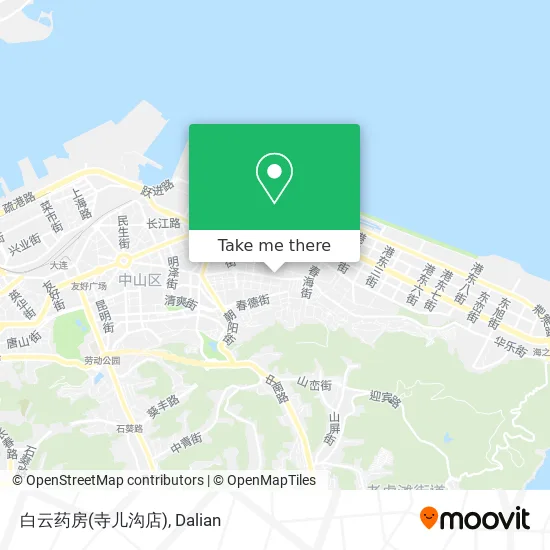 白云药房(寺儿沟店) map