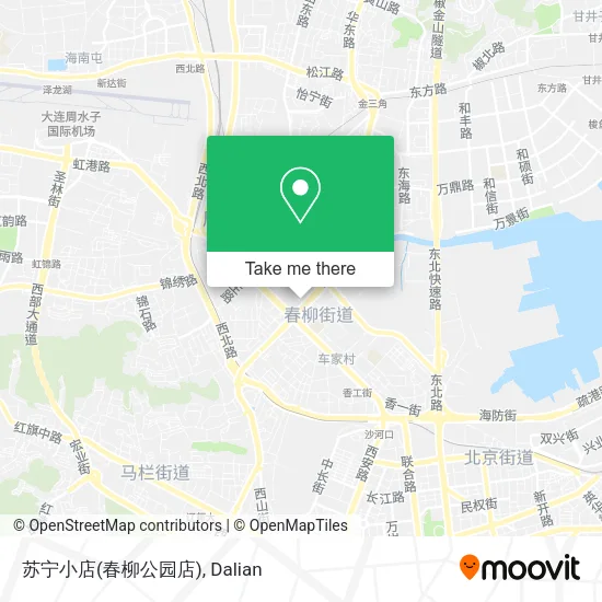 苏宁小店(春柳公园店) map