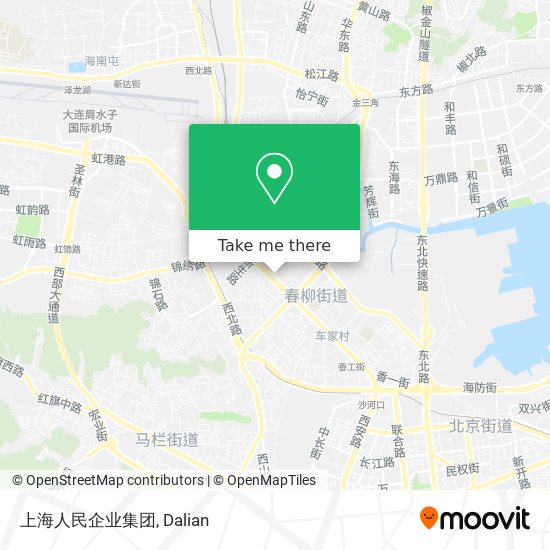 上海人民企业集团 map