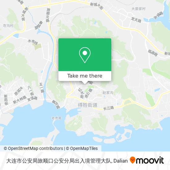 大连市公安局旅顺口公安分局出入境管理大队 map
