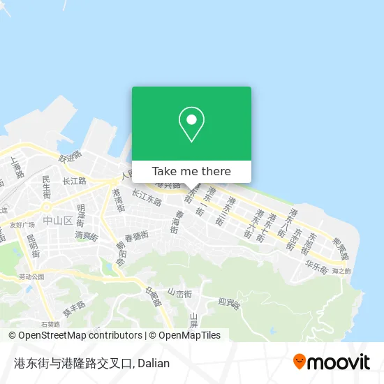 港东街与港隆路交叉口 map