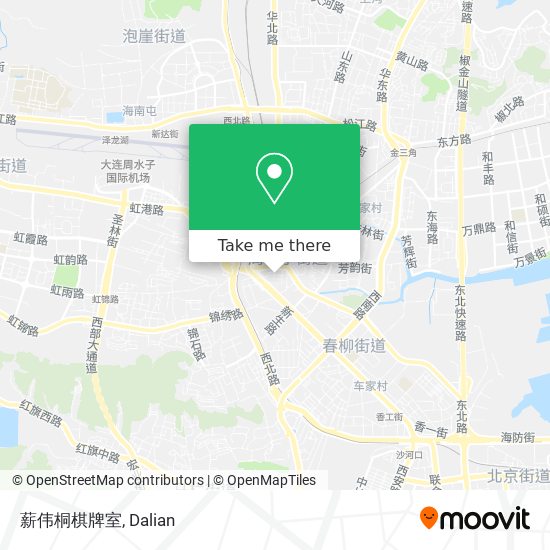薪伟桐棋牌室 map