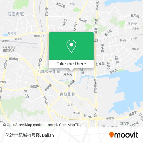 亿达世纪城-4号楼 map