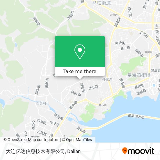 大连亿达信息技术有限公司 map