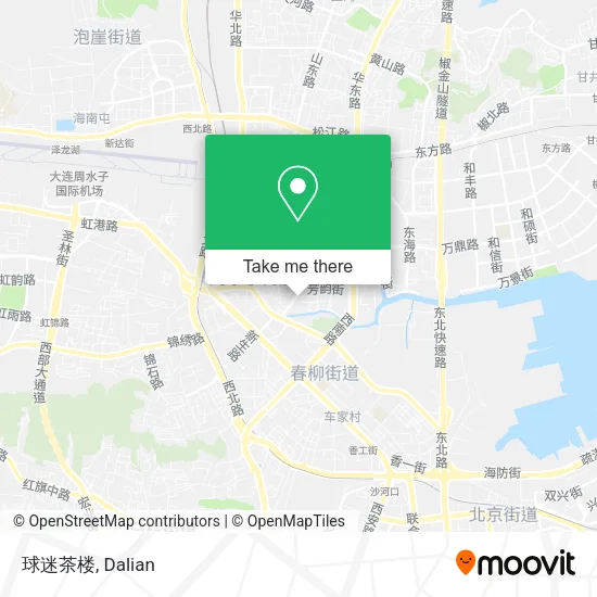 球迷茶楼 map