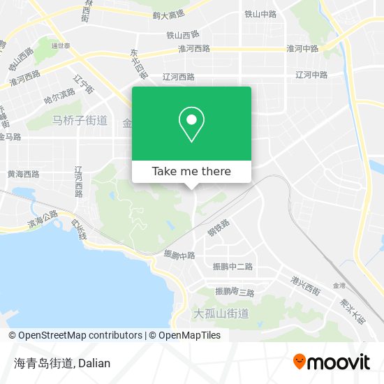 海青岛街道 map