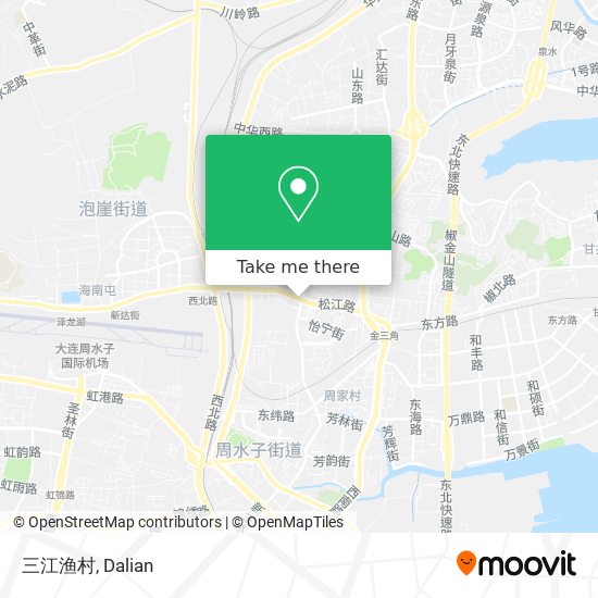 三江渔村 map