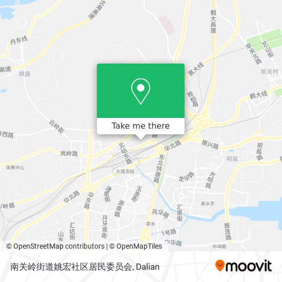 南关岭街道姚宏社区居民委员会 map