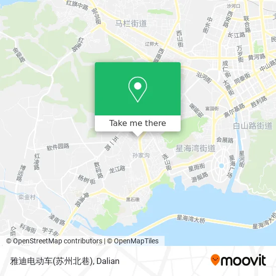 雅迪电动车(苏州北巷) map
