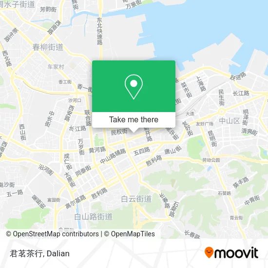 君茗茶行 map