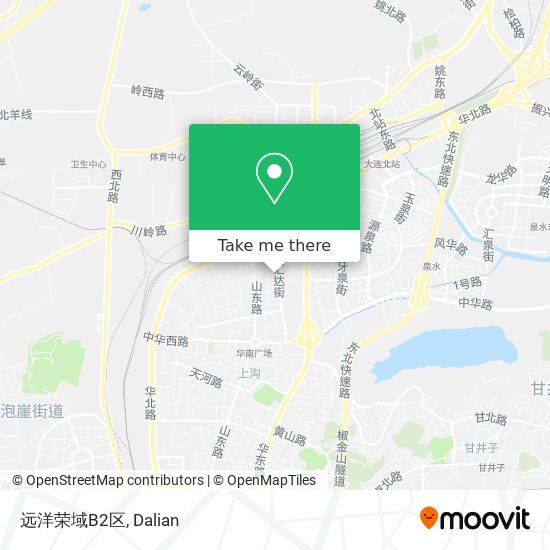 远洋荣域B2区 map