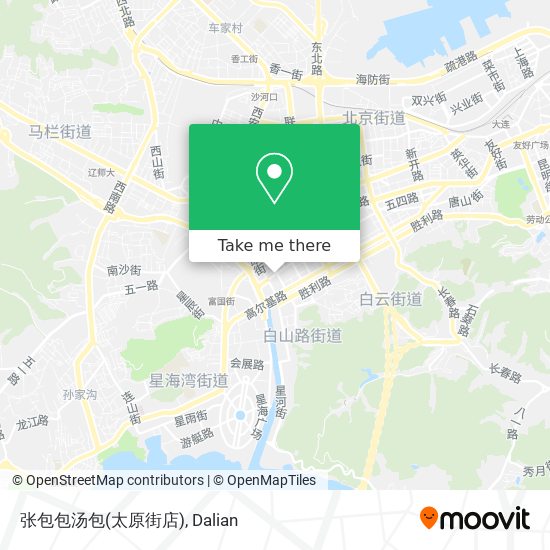 张包包汤包(太原街店) map