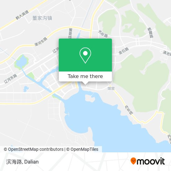 滨海路 map