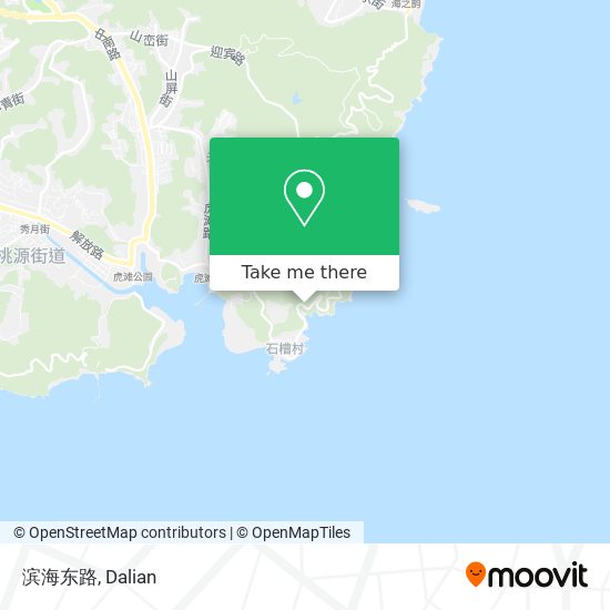滨海东路 map
