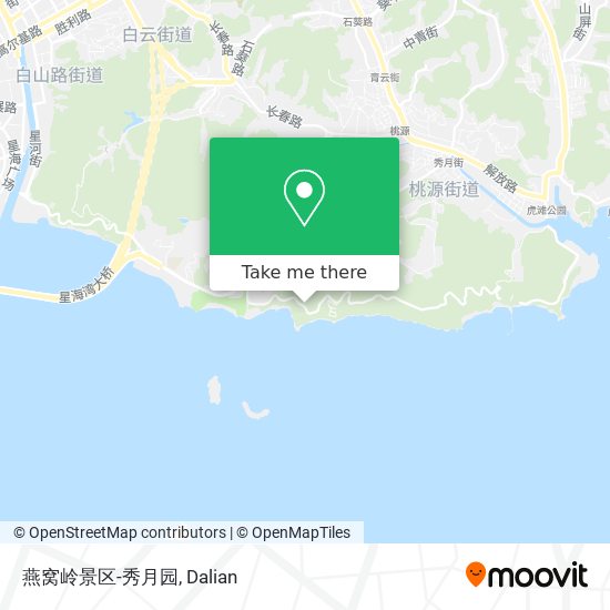 燕窝岭景区-秀月园 map
