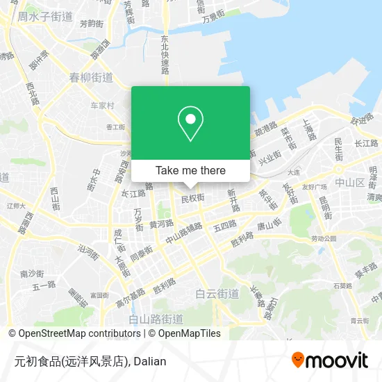元初食品(远洋风景店) map