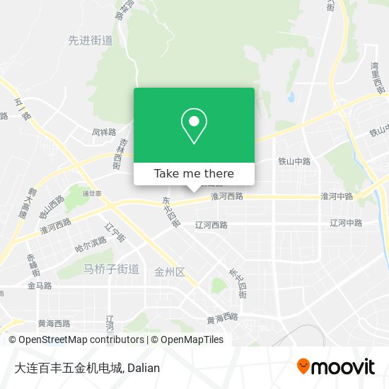 大连百丰五金机电城 map