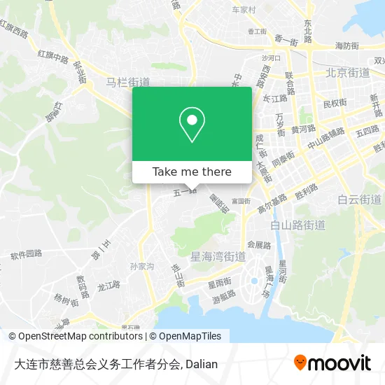 大连市慈善总会义务工作者分会 map