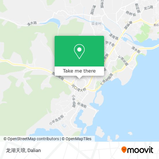 龙湖天琅 map