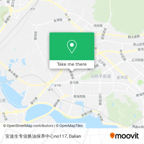 安途生专业换油保养中心no117 map