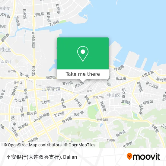 平安银行(大连双兴支行) map