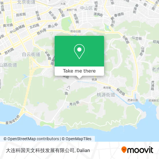 大连科国天文科技发展有限公司 map