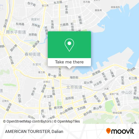 AMERICAN TOURISTER map