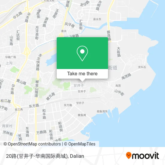 20路(甘井子-华南国际商城) map