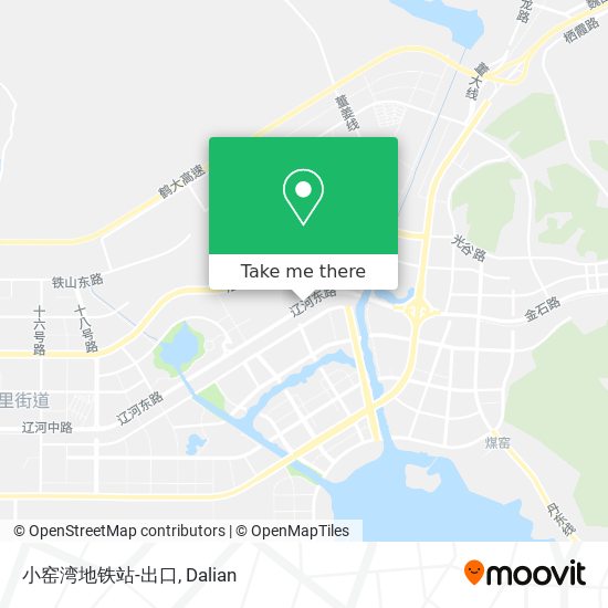 小窑湾地铁站-出口 map
