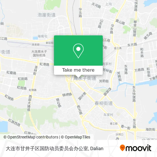 大连市甘井子区国防动员委员会办公室 map